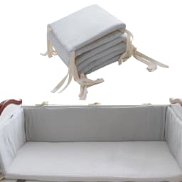 Baby Bed Thicken Bumper One-piece Crib Around Cushion Cot Washable Anti-collision Protector Pillows Newborns Room Decor