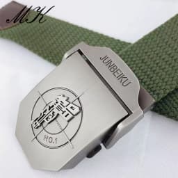 Maikun Metal Automatic Buckle Canvas Belts for Men Military Tactical Men Belt Casual Style Men Belt