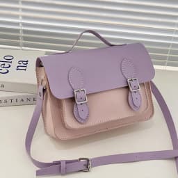 DIY Cambridge Bag Making Material Set PU Leather Handmade Satchel Backpack Handbag Shoulder Bags Crossbody Sewing Accessories