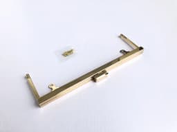 21.5cm Square Bag Frame Hardware Bags Parts Four Colors Purse Frame Rectangle Wallet Parts Handmade Meal Purse Frame