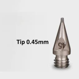 Split Stainless Steel 303 Precision Tapered Dispensing Tip (because of "split", you have to buy the Tip and the Hub separately)