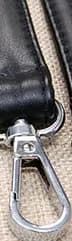 Bag Handle belt Black PU Lady handbag accessories With Snap hook/Dog hook 2.5cm 2cm 1.2cm width