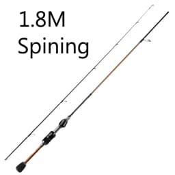 Skmially Spinning rod carbon ul 1.8m 1.68m0.8-5g ultralight casting fishing rod fishing accessories vara de pesca