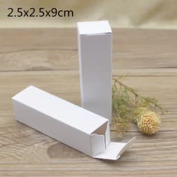 10pcs Multi Size Rectangular 4*4*12 16 10cm Packaging Box Packaging Folding Boxes For Essential Candle Gift Oil Bottle Package
