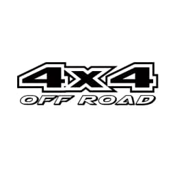 4X4 Off-road 4 Wheel Drive Car Stickers Styling Reflective Carved Door Trunk SUV Sticker Decal Racing Tuning
