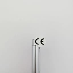 300pcs 15MM DIAMETER CE Certification Stickers White with Black Print Letters