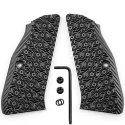 1pair Aluminium Alloy Grips for CZ 75 Full Size CZ75 Grips, SP-01 Series, Shadow 2, 75B BD, Gun Grips with Screws