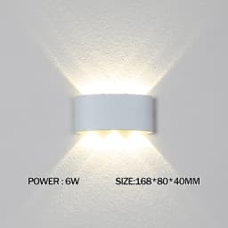 IP65 Led Wall Lamp Waterproof Interior Wall Light AC110V 220V Lndoor Outdoor Lighting For Living Room Bedroom Stairs Home Decor