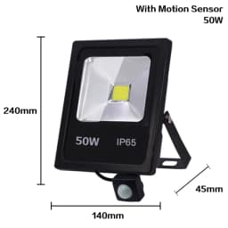 Led Flood Light 220V 50W 30W 10W Motion Sensor Reflector IP65 Waterproof Lighting Outdoor LED Spotlight Floodlight