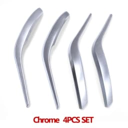 LHD RHD Carbon Fiber Interior Door Handle Cover Trim Set Replacement For BMW X1 E84  2010-2016