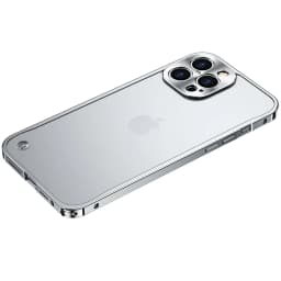 Metal Phone Case For IPhone 12 13 14 15 16 17 Pro Max Cover 16Plus Magnetic Aluminum Frame Phone Shell For IPHON 16 17 Pro Max