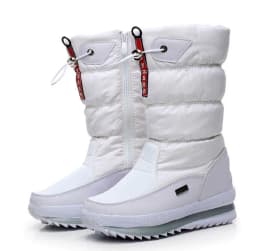 Women Snow Boots Platform Winter Boots Thick Plush Waterproof Non-slip Boots Fashion Women Winter Shoes Warm Fur Botas Mujer