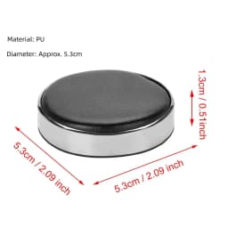 Watch Movement Casing Cushion Leather Protective Pad Holder for Watchmaker Watch Part Glass Repair Battery Change Tool 53/70mm
