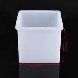 10cm/4" Super Large Cube Square Silicone Mold Resin Casting Jewelry Making Tools M2EA