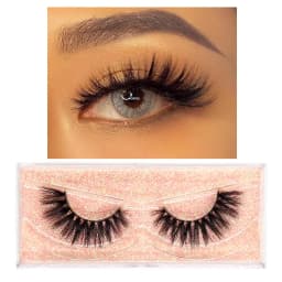 FOXESJI Lashes 3D Mink Eyelashes Natural Long Fluffy Dramatic Strip Eye Lashes Eyelash Extension Soft False Eyelashes Makeup