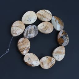 Natural Faceted Water Drop Stone Beads Jades Lapis Lazuli Quartz Beads for Jewelry Making DIY Bracelet Accessories 11pcs 18x13mm
