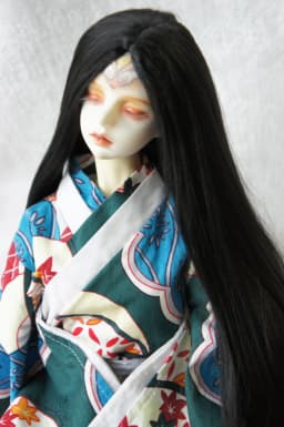 Jusuns Doll Wigs JD016 6-7inch 7-8' 8-9' Parting Long Straight Synthetic Mohair BJD Hair 1/6 1/4 1/3 YOSD MSD SD Accessories