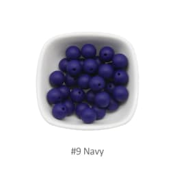 Cute-idea 50pcs Silicone Beads 12mm Food Grade Baby Loose Rounds perles Beads DIY Pacifier Chain Toys Accessories Baby Goods