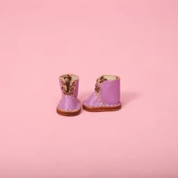 New 1/12bjd Bjd Doll Shoes High Top Handmade Leather Cowhide boots Shoes For Obitsu 11 OB11 Size GSC Doll 11cm Body Body9
