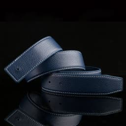 ECHAIN Vintage Luxury Designer Belts Men High Quality Male Women H Belt Genuine Real Leather without Buckle Strap for Jeans