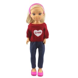 New Cute sweater suit clothes Fit With 42cm FAMOSA Nancy Doll (Doll and shoes are not included), Doll Accessories