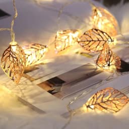 10/20 LED Garland Light String Battery Power Leaves Style Christmas Valentine's Day Living Room Garden LED String Lights Decor
