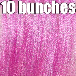 Lunker Fly Fishing Tinsel Twisted Strand String Line Tying Flash Crystal Shining DIY Material Assist Hooks Lure Flies
