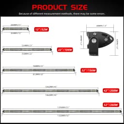 CO LIGHT Slim 12" 22" 32" 42" 52" Led Bar Light 4x4 Offroad For Trucks ATV UAZ Spot Flood Combo 12V 24V Driving Barra Work Light