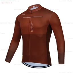 RAUDAX 2026 Mens Long Sleeve Cycling Jersey Mtb Cycling Clothing Breathable Bicycle Maillot Ropa Ciclismo Sportwear Bike Clothes