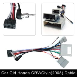 Car Audio MP5 Player ISO Cable Autoradio Radio Accessories for VW Hyundai Honda Toyota Nissan Mitsubish Ford Outlande Suzuki Kia