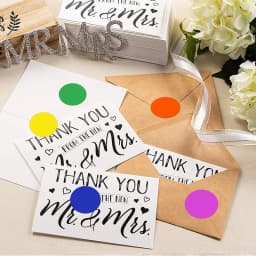 500 Pcs/Roll Chroma Labels Stickers Color Code Dot Labels Stickers 1 Inch Round Red, ,Yellow,Blue,Pink,Black,Stationery Stickers