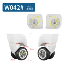 Repair Trolley Suitcase Case New Wheels Universal Wheels Accessories Replacement Repair Suitcase Universal Caster Accessories