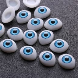 20PCS Plastic Safety Eyes for DIY Toy Eyes Handmade Doll Animal Toy Puppet Making Dinosaur Eyes DIY Craft Accessories