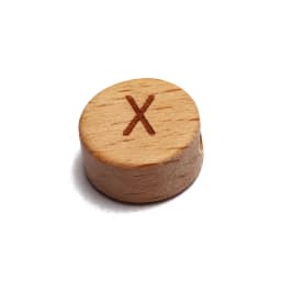 20Pcs/lot 10 15mm Mixed Letter Beech Wood Beads Round Flat Alphabet Loose Spacer Beads For Jewelry Making Handmade Diy Bracelet