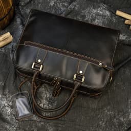 Newsbirds Mens Leather Handbag 15.6 Inch PC Notebook Laptop Briefcase Shoulder Bag 100% Cowhide Man Bag Male Business Bag