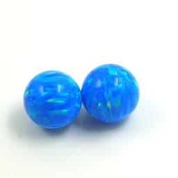 3mm-8mm Round Opal Beads With Full Hole Gemstones 78 Colors Synthetic Stones For Jewelry Making