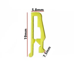 Car U-type Center Console Dashboard Sound Radio CD DVD Navigation Panel Plastic Fasteners Clips Rivet Auto Snap Buckle