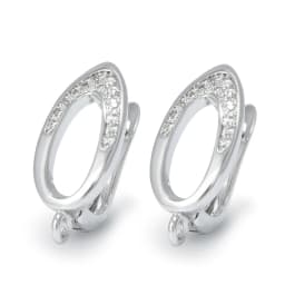 New DIY Earrings Clasps Hooks for Woman Handmade Jewelry Making Accessories Gold Color Brass Zircon Earrings Hook