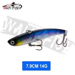 WALK FISH Sinking Vibration Fishing Lure 10g 14g 18g 22g Hard Bait Artificial VIB Winter Ice Fishing Pike Bait Tackle Isca Pech