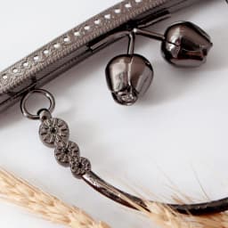 K616 Buds head spot drill hasp clasp 21CM handle purse frame gold black DIY Kiss lock bag coin purse Hardware accessories