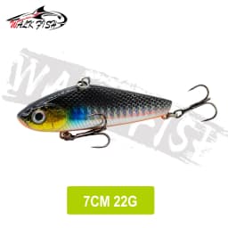 WALK FISH Sinking Vibration Fishing Lure 10g 14g 18g 22g Hard Bait Artificial VIB Winter Ice Fishing Pike Bait Tackle Isca Pech