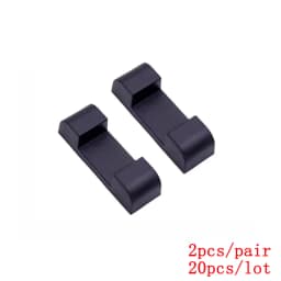 10PCS 20PCS Plastic Jewelry Display Box Stand Racks Round Square Base for Transparent Case Support Bracket