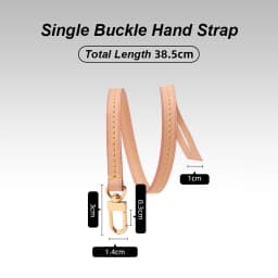 WUTA Detachable Handle Replacement Real Leather Bag Shoulder Strap for LV Pochette Handbag Vachetta Leather Straps Accessories