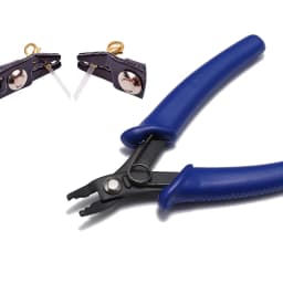 Length 13.5mm Split Ring Opener Pliers Jewelry Beading Crimping Crimper Pliers Tool With Mini Diagonal Pliers Hand DIY Tools