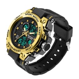SANDA G Style Men Digital Watch Date Military Sports Watches Waterproof Electronic Wristwatch Mens Clock Orologio Da Uomo 739