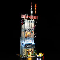 Led Light Kit Building Blocks Daily bugle For LEGO 76178 (Only Light Kit Included)