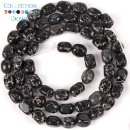 5x5x7mm Natural Stone Sea Sediment Jaspers Flat Irregular Turquoises Loose Beads For Jewelry Making DIY Bracelet Accessories
