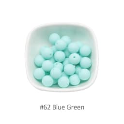 Cute-idea 50pcs Silicone Beads 12mm Food Grade Baby Loose Rounds perles Beads DIY Pacifier Chain Toys Accessories Baby Goods