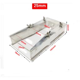 Jewelry Casting Mould Frame for Rubber 20mm 25mm 30mm Silica Gel Liquid Mold Frame Supplies for Jewelry