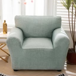 string printed sofa chair slipcovers armchair decoration elastic spandex for living room sofa cover stretch floral printed